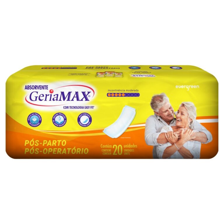 Absorvente Geriátrico Incontinência Geriamax 20u
