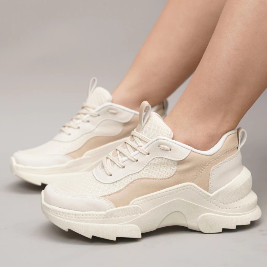 Tênis Feminino Tratorado Sneaker Plataforma Confortável e Resistente Original Qualidade