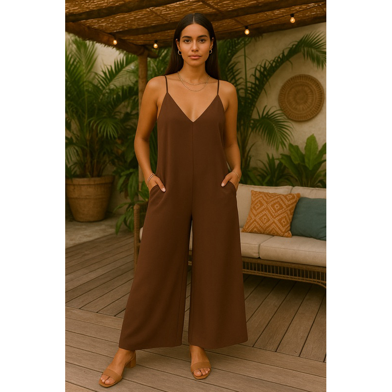 Macacão Pantalona Duna Premium | Não Marca | Modela o Corpo | Elegante | Do P ao GG