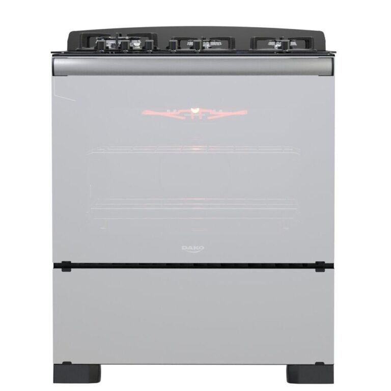 Fogão 5 Bocas Dako Diplomata Glass Grill Style Ti