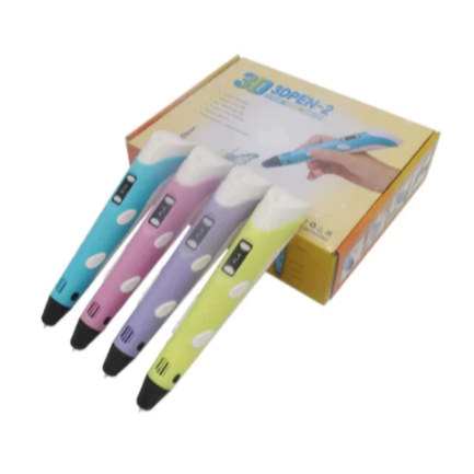 Caneta 3D Impressora Manual Infantil e Adulto Com 