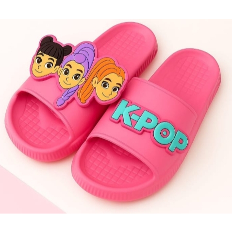 CHINELO NUVEM SLIDE MENINAS DAS GUERREIRAS DO KPOO
