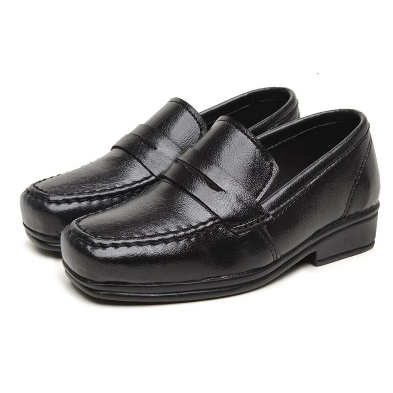 Sapato Mocassim Social Infantil Menino Calce Facil