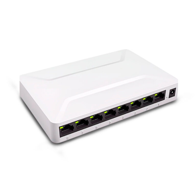 Switch de Mesa 8 Portas 10/100/1000Mbps OI-PIX004 