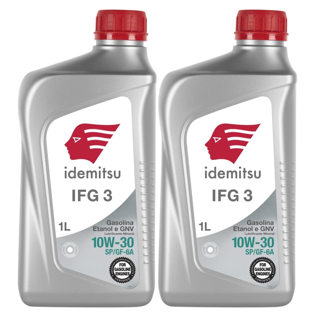 Kit 2 Óleo Lubrificante Idemitsu 10w30 Api Sp Gf-6 Mineral
