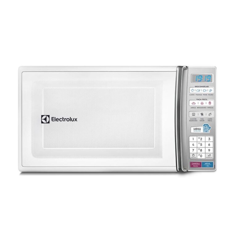 Micro-ondas Electrolux 27L Branco com 55 receitas 