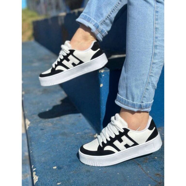 Tênis Feminino Casual – Plataforma, H, Conf