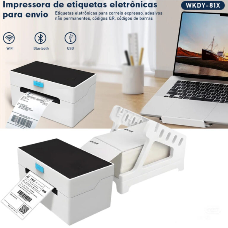 Impressora Térmica De Etiqueta Adesiva 110mm Usb 