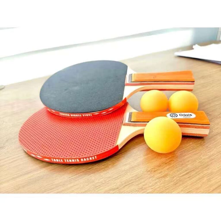 Kit 2 Raquetes Ping Pong Tênis De Mesa Profission