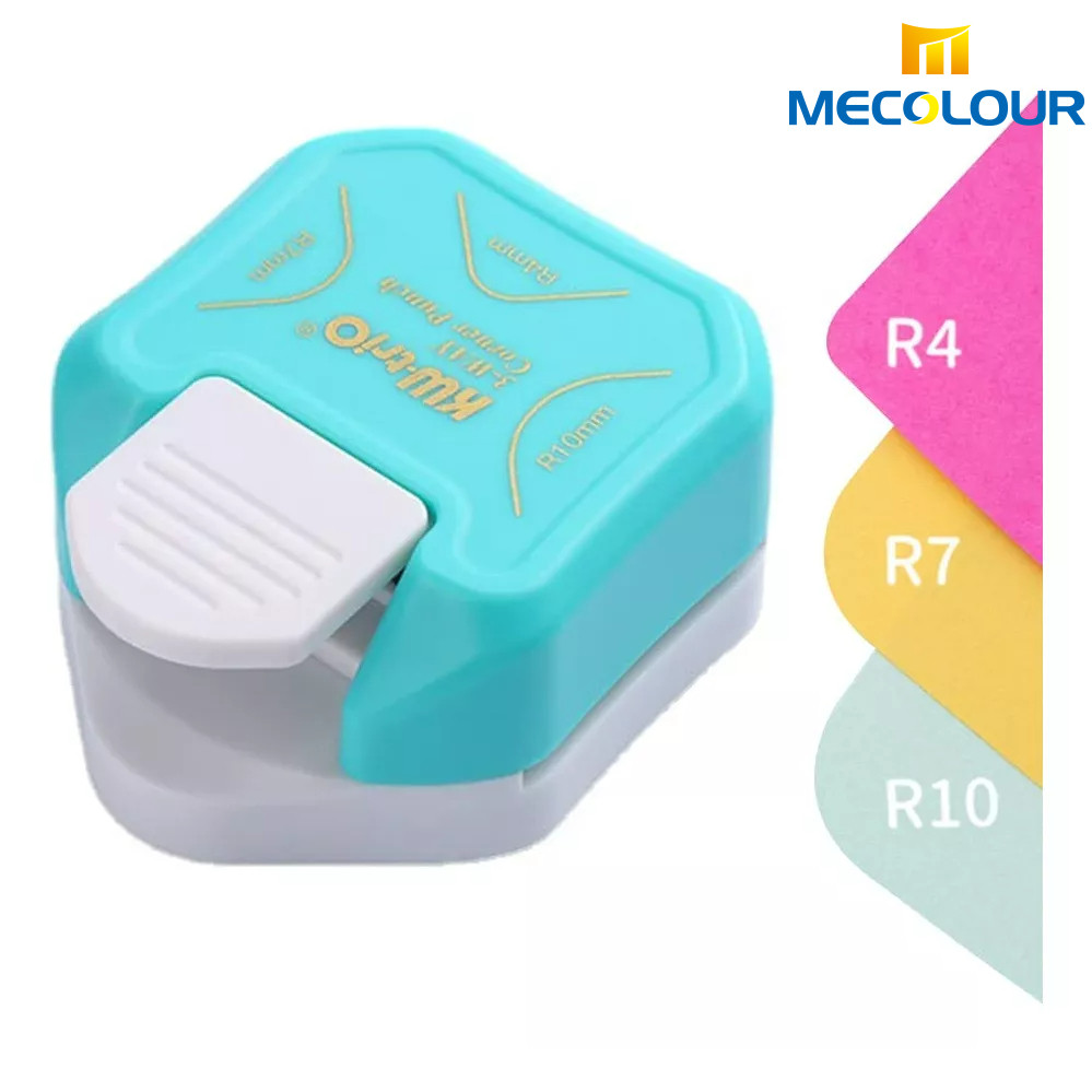 3 em 1 R4 R7 R10 Arredondador de canto Cortador circular de papel Cortador de canto Mecolour