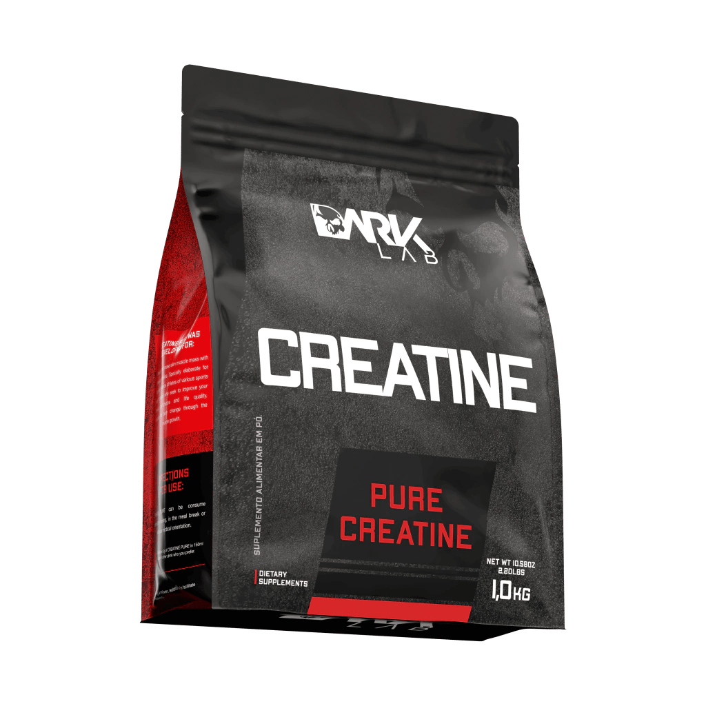 Creatina Monohidratada Pura Refil 1Kg Dark Lab – Creatine, Creatina 100% Pura