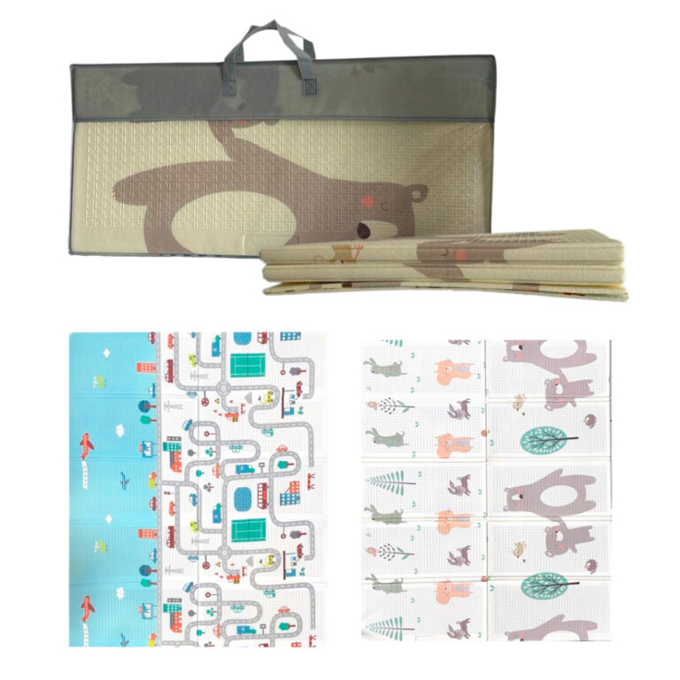 Tapete Tatame Infantil Emborrachado Dobrável Dupl