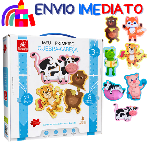 Meu Primeiro Quebra Cabeça  Jogo Educativo  Madei