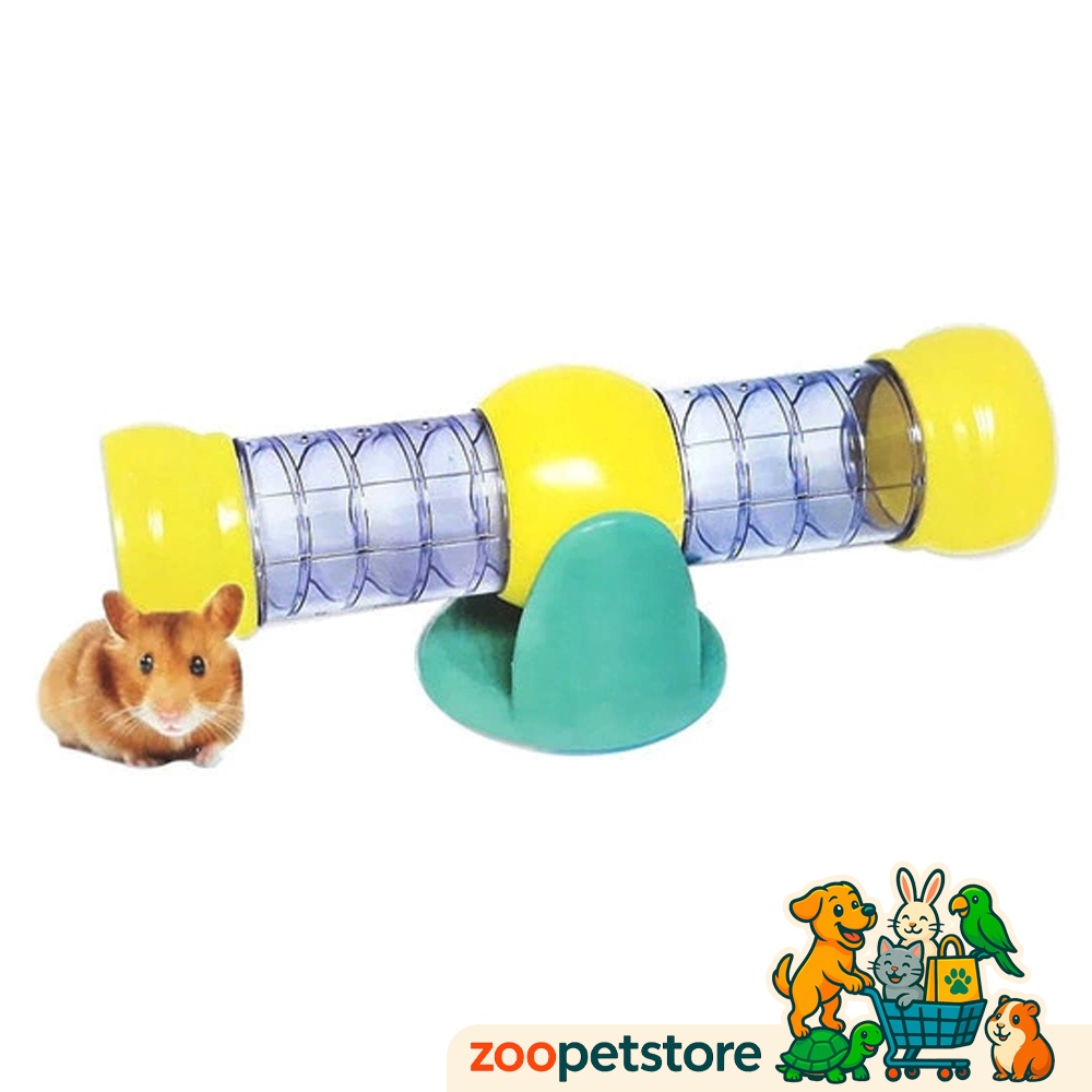 Brinquedo para Hamster Túnel Gangorra 27cm