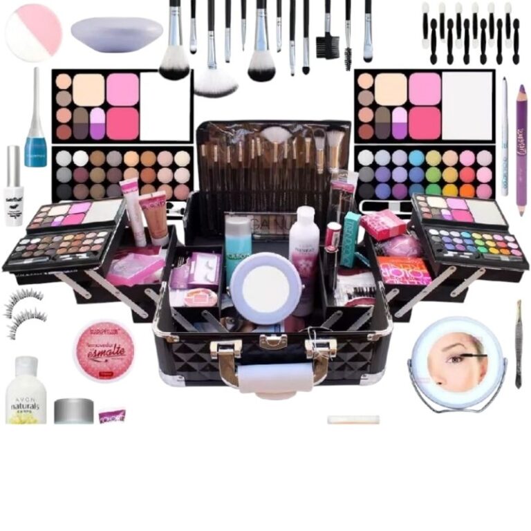 kit de maquiagem blogueira completo com pinceis, 1