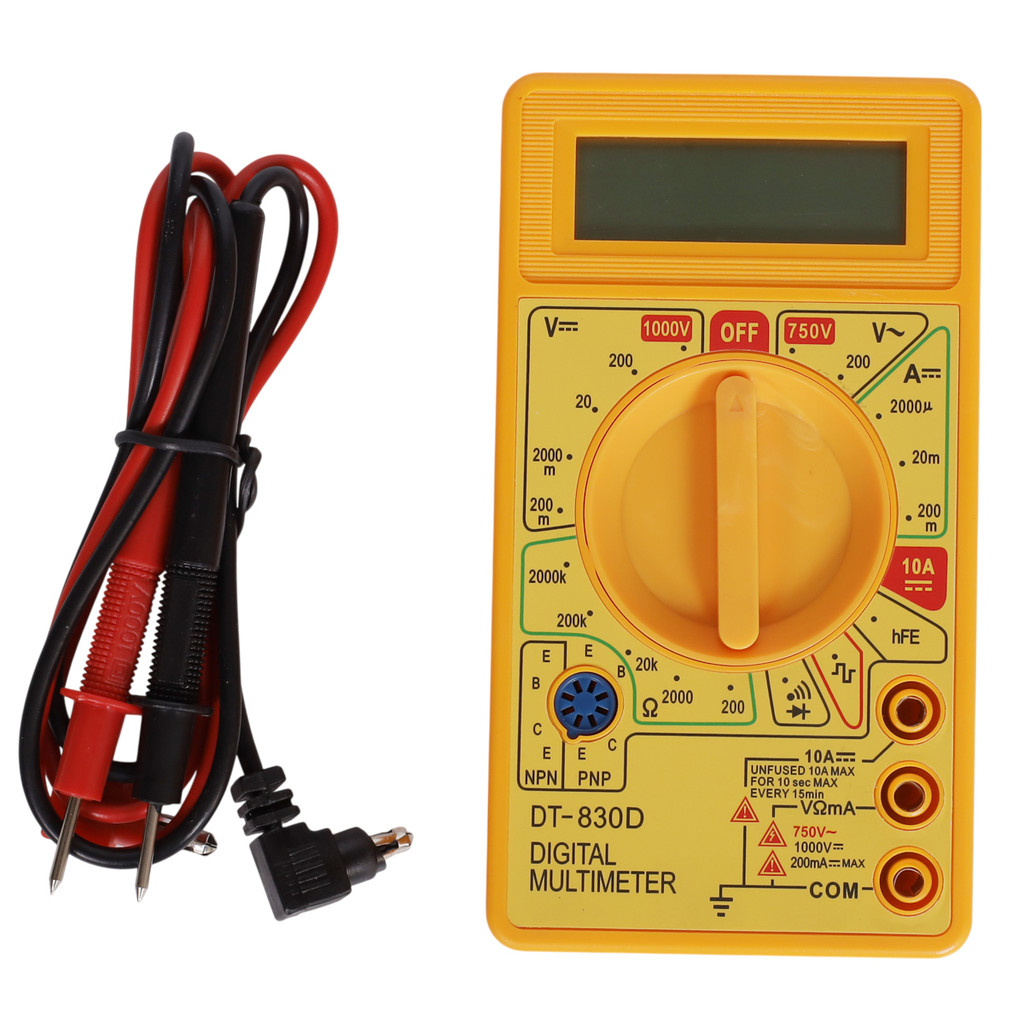 Multímetro Digital Profissional com Cabo de Teste