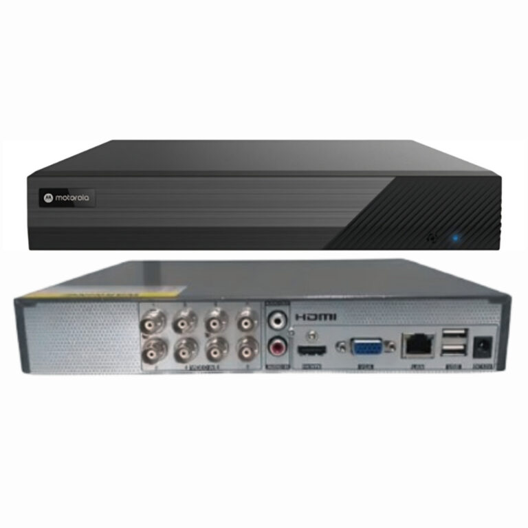 Dvr Gravador Digital Híbrido 8 Canais 1080p Motor