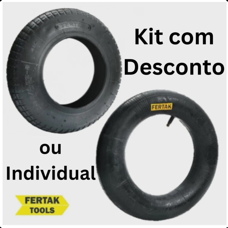 Pneu Câmara  Ar Carrinho Mão Carretinha Carriola