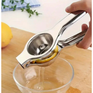 Espremedor Chef Gourmet De Limão Aço Inox Maciç