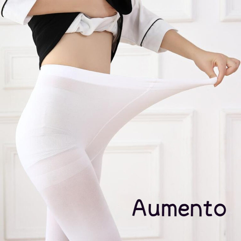 Meia compressão feminina Calça Plus Size Respir�