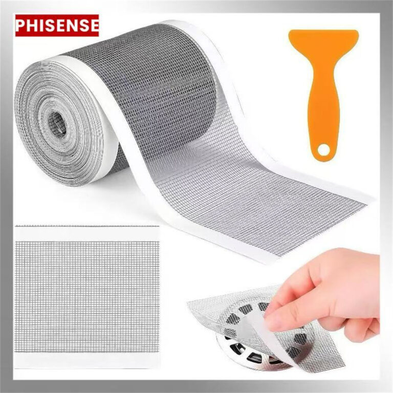 Tela Protetora Ralo Anti Inseto 5Mx10CM Adesivo Fi