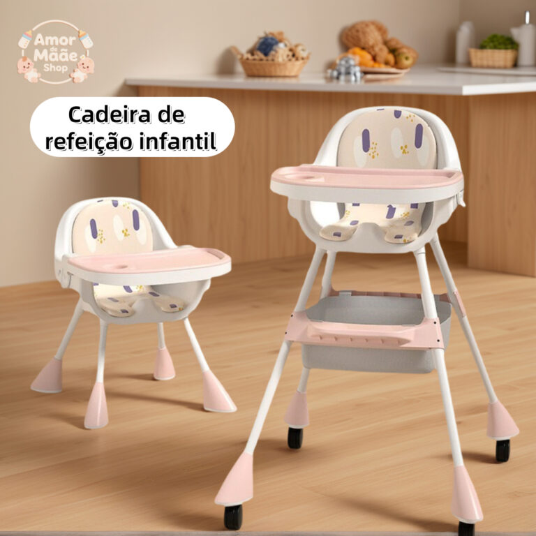 Cadeira de alimentação bebê portátil 3 em 1 St