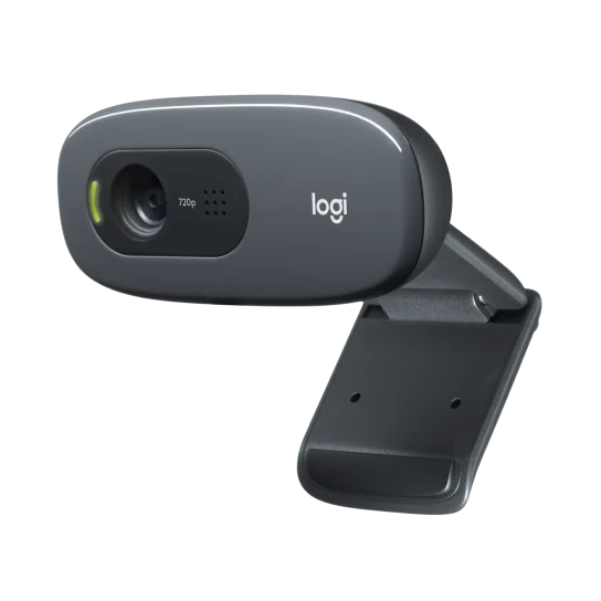 Webcam Logitech C270 HD 720p com Microfone Embutid