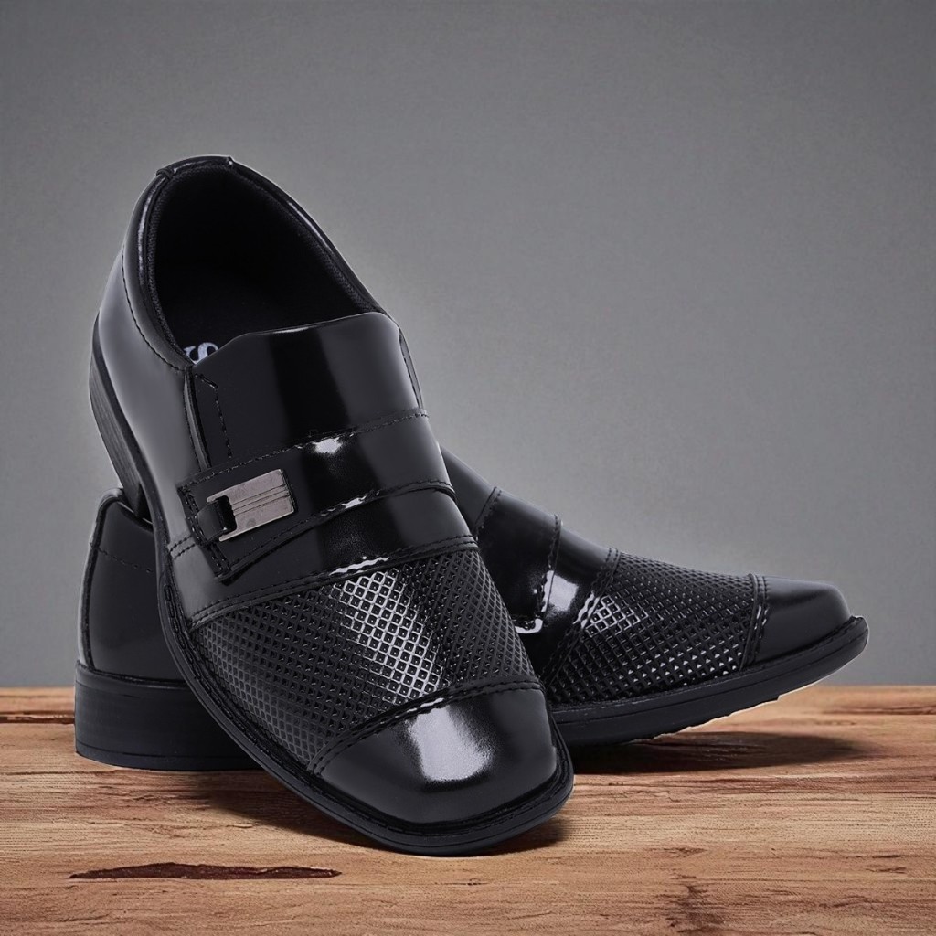 SAPATOS SOCIAIS INFANTIL MENINO VERNIZ PRETO FORMATURA CASAMENTO CULTO BATIZADO FESTAS PAJEM IGREJA