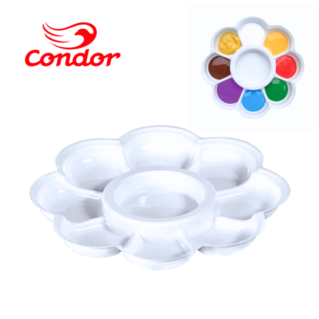 Bandeja Paleta Godê Flor 8 Cavidades – Condor
