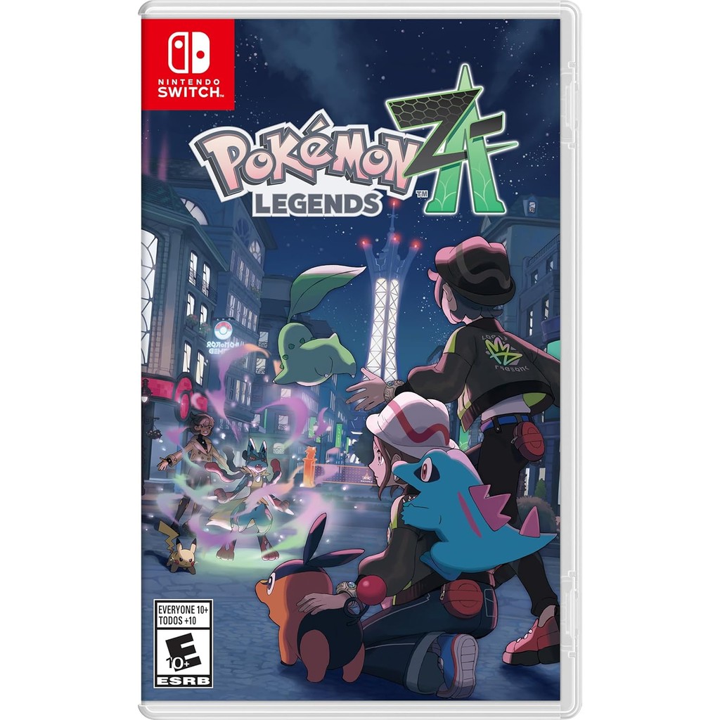 Pokemon Leyendas Z-A Switch Midia Fisica – Capa Latam
