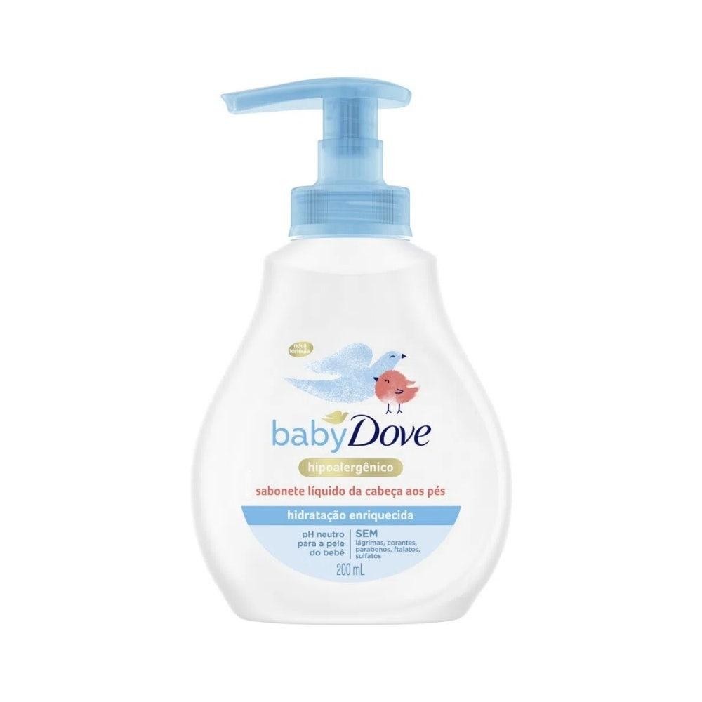 Sabonete Líquido Infantil Dove Baby Hidratação Enriquecida 200ml