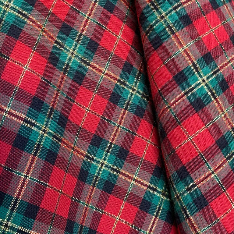 Tecido Tricoline Fio Tinto Xadrez 1019 Natal Rena 