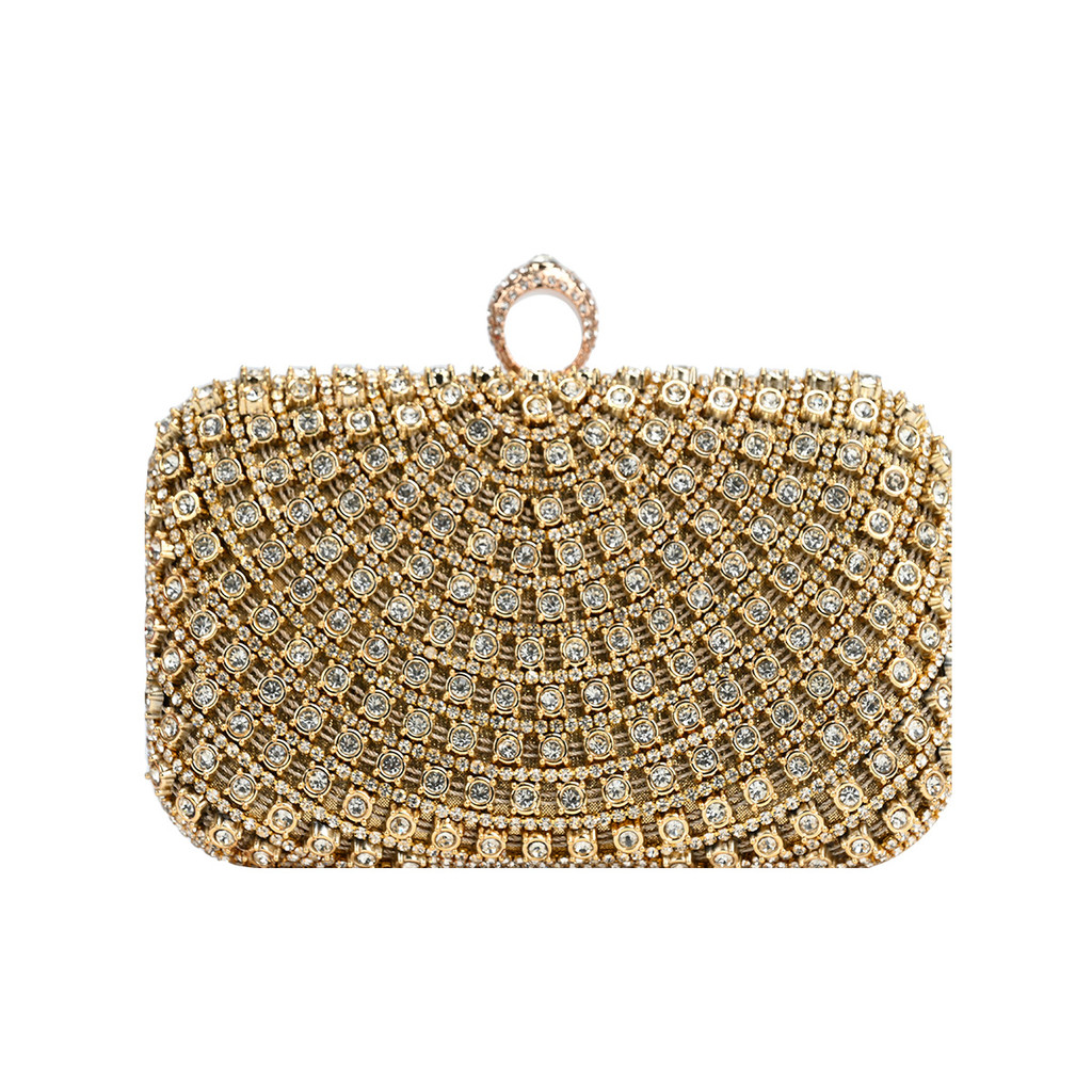 Bolsa Clutch Feminina 2 em 1 com Corrente Removível parasamento Festa e Jantar Y1108