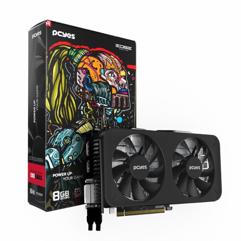 Placa de Vídeo Rx 570 8Gb 256Bits Gddr5 Projeto E