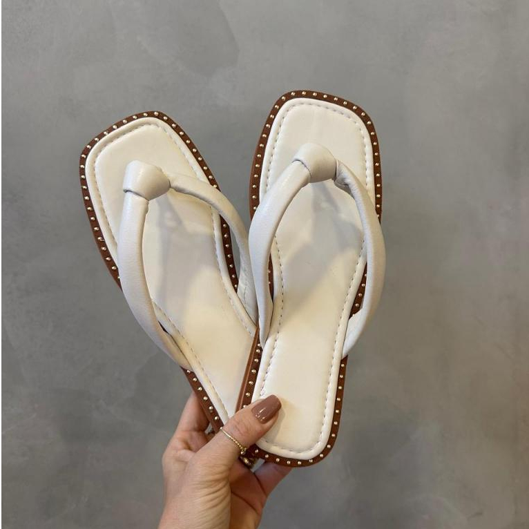 Sandália Rasteirinha Chinelo Rasteira Feminina Co