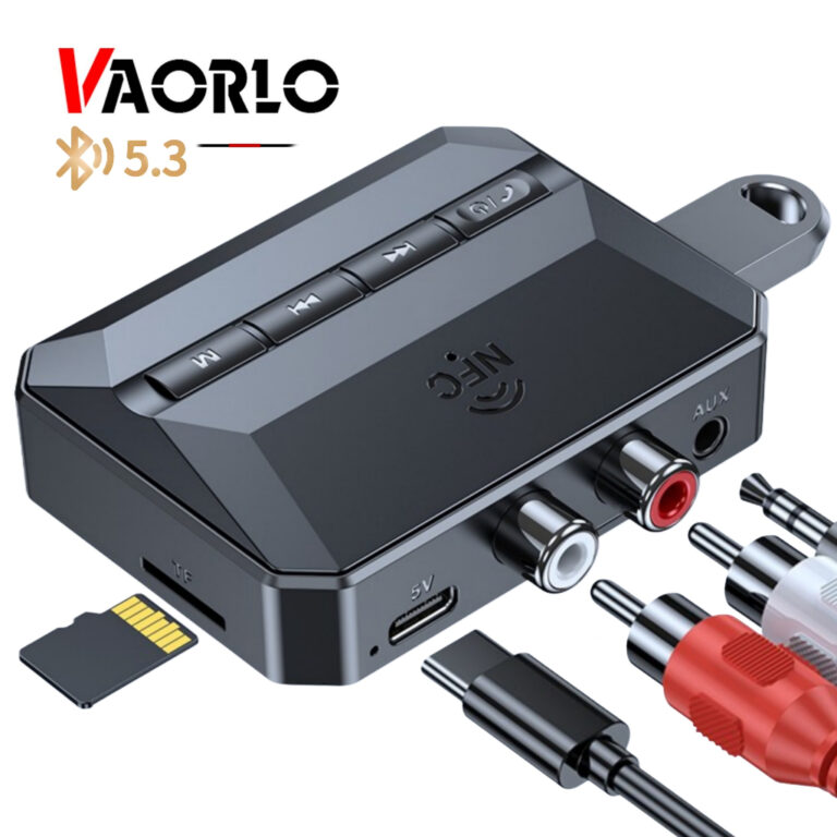 Adaptador Bluetooth 5.3 Premium + Cabos RCA e P2 R