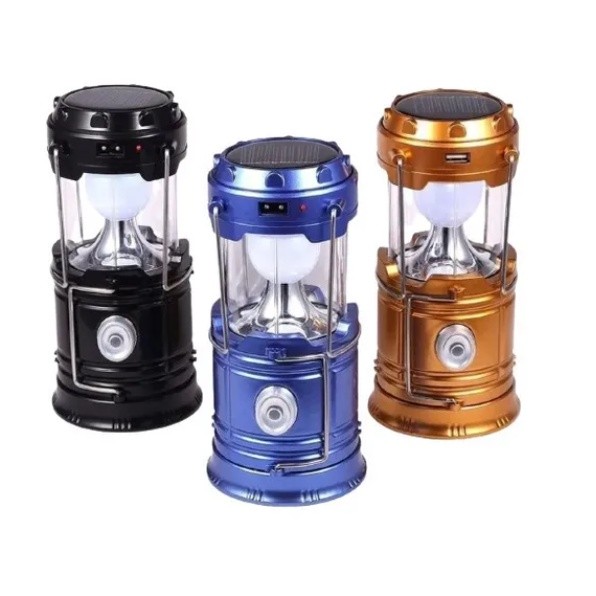 Lampião Luminária  Lampião Carregador Solar Cam