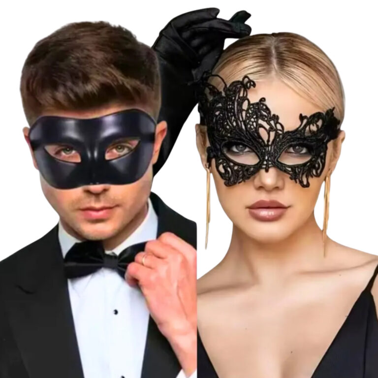 Kit Mascara 50 Tons + Mascara Renda Feminina Casal