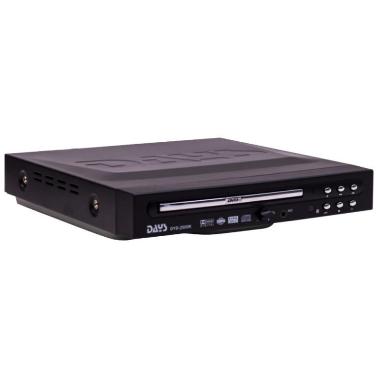 Reprodutor DVD de Mesa Days DYD-2500LK / 2 Canais 