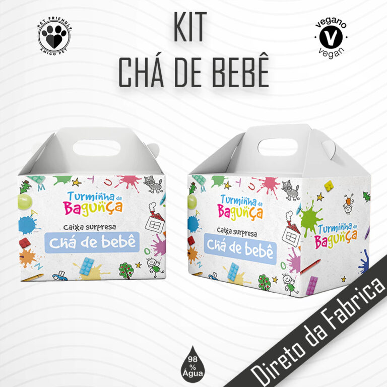 Kit Chá de Bebê Turminha da Bagunça  Kit Infant
