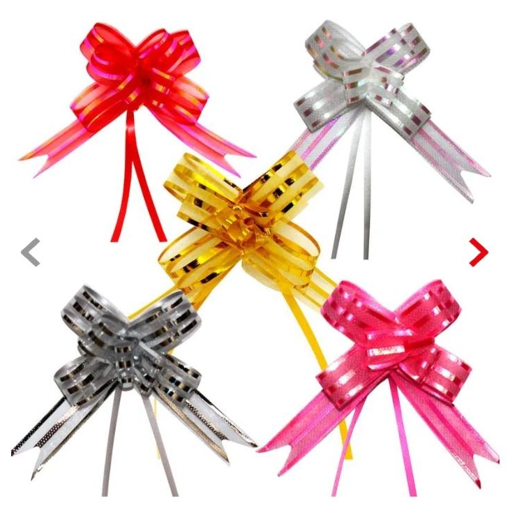 Laço Pronto De Organza Na Medida 18x360mm –