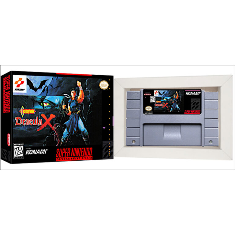 Castlevania Dracula X Cartucho com Caixa e Berço 