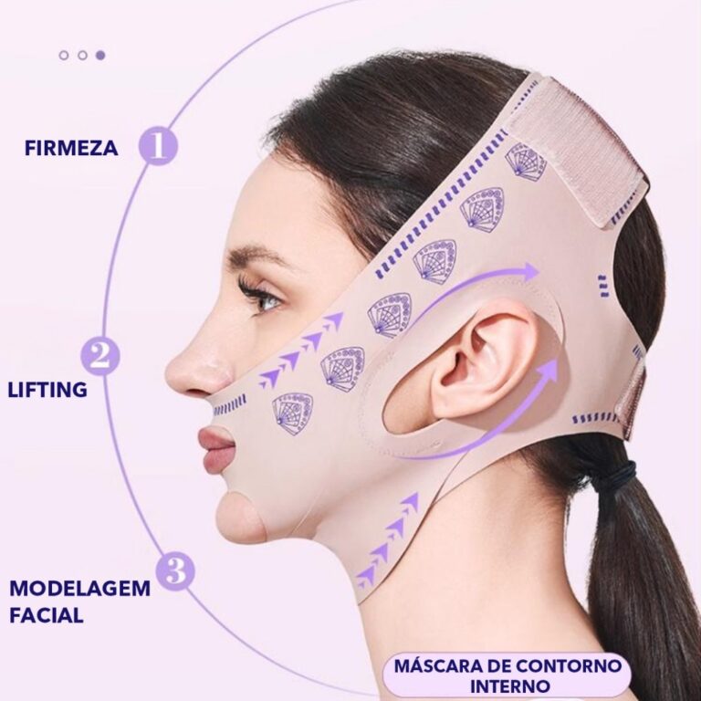 Máscara para Lifting Facial Faixa Modeladora Faci