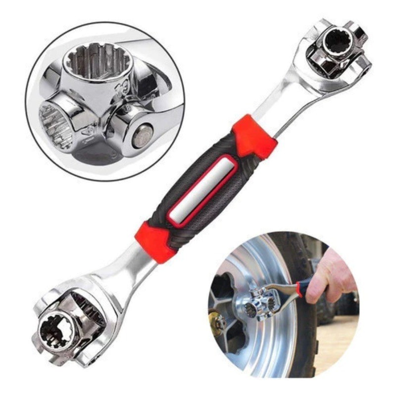 Chave Soquete 48 em 1 Universal Profissional 360° Universal Tigre Soquete Profissional