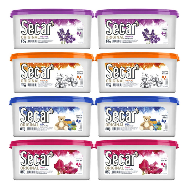 Kit C/ 8un Anti Mofo Secar 80g – Desumidific