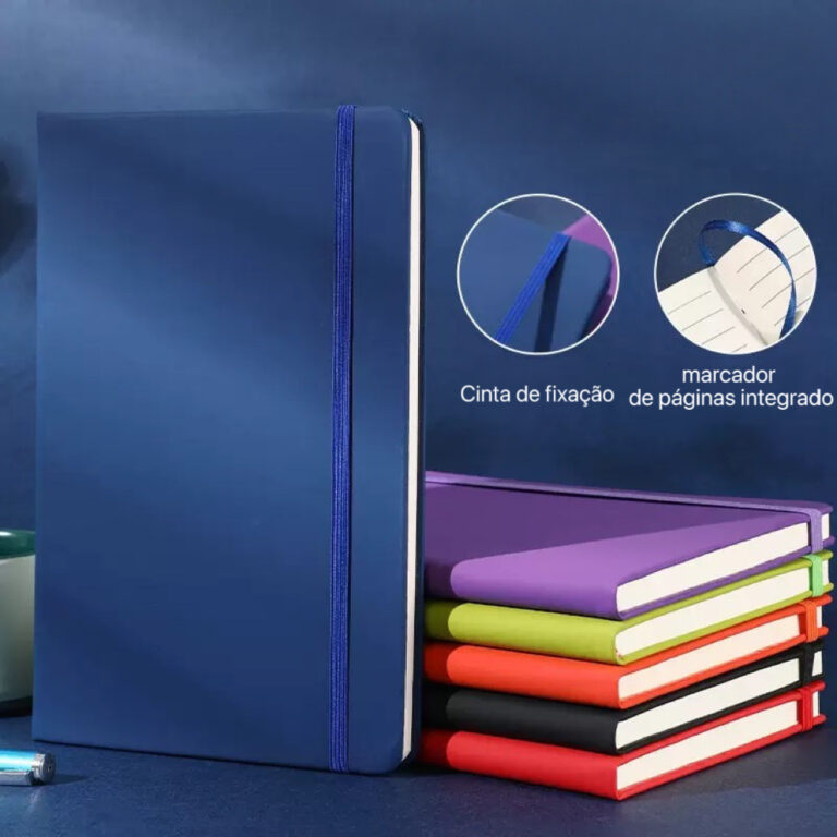 Caderno Sketchbook ou de anotações GRANDE 21x14c