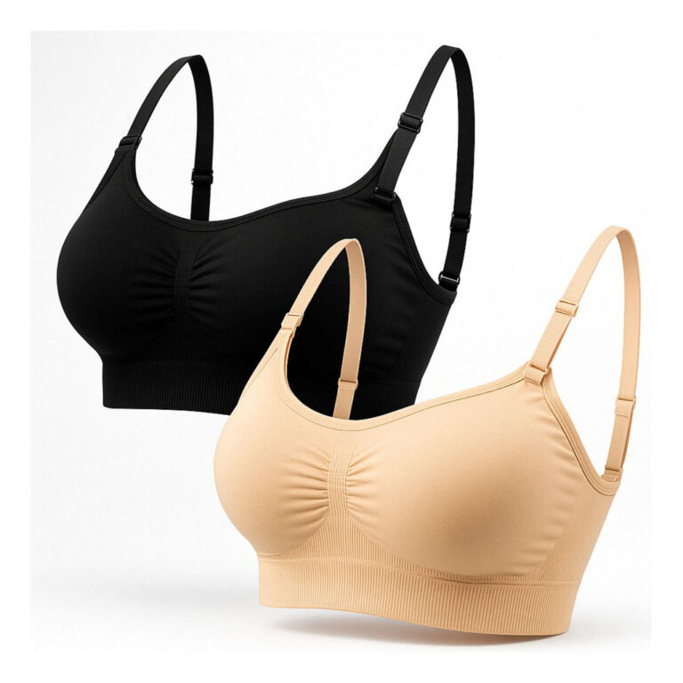 Kit 2 Top Sutiã Sensual Com Alça E Fecho Ajustá