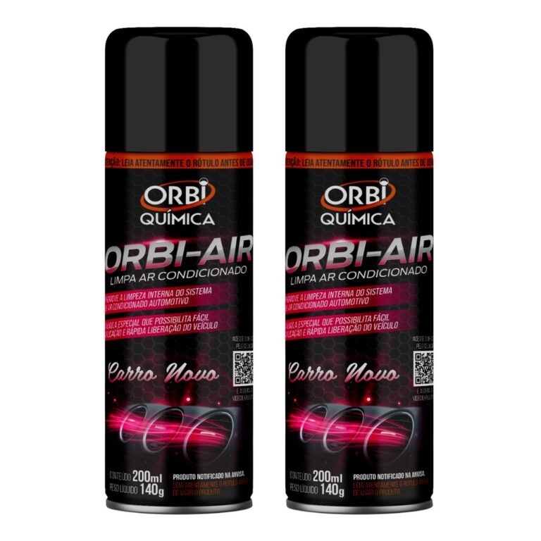 Kit Com 2 Higienizadores Limpa Ar Condicionado Fra