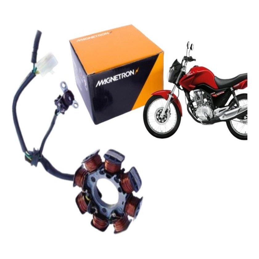 Estator Cg Titan Fan 150 2004 2005 2006 2007 2008 Original Magnetron