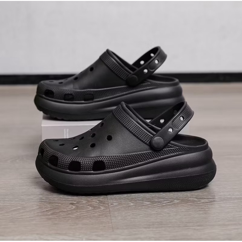 Sandália nuvem plataforma em Eva